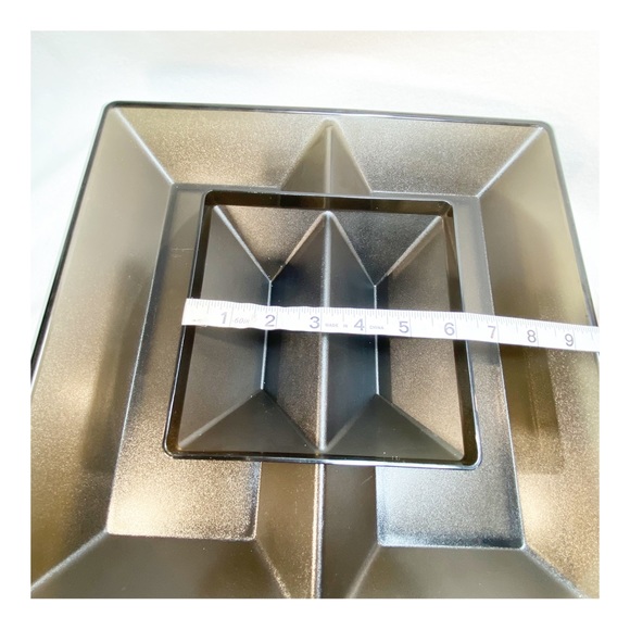 Tupperware Get Togethers Black Buffet Set Serving Set - Picture 8 of 11